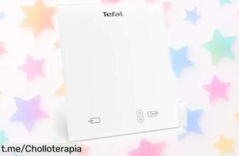Báscula de cocina Tefal Essential: sorpréndete con su capacidad y tamaño compacto a un precio que no cuadra, ¡no dejes pasar esta oportunidad única en el hogar!