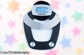 Báscula digital Telefunken con pantalla gigante, ahora a un precio loco: controla tu peso y grasa corporal con este ofertón que hoy no puedes dejar escapar.