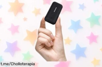 Batería externa compacta de 10.000 mAh con carga ultra rápida: ¡Chollo insuperable para que tu móvil nunca se quede sin energía! No te quedes sin pilas, Actúa ya y asegúrate la tuya.