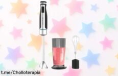 Batidora de mano Cecotec PowerGear 1500 XL con pie antisalpicaduras: ¡la oferta increíble del momento que no puedes dejar pasar!