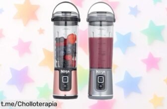 Batidora portátil Ninja Blast 2x: El ofertón que necesitas para preparar smoothies potentes en cualquier lugar ¡No dejes pasar esta oportunidad única!