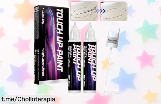 Bolígrafo reparador de rayones HuakChai, ¡un inventazo que te ahorra un montón en talleres y ahora a un precio loco! No lo dejes pasar, ¡tu coche te lo agradecerá enormemente!