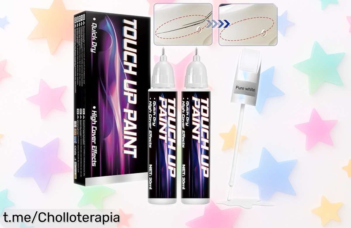 Bolígrafo reparador de rayones HuakChai, ¡un inventazo que te ahorra un montón en talleres y ahora a un precio loco! No lo dejes pasar, ¡tu coche te lo agradecerá enormemente!