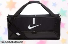 Bolsa de deporte Nike CU8090010 en tamaño ideal y con un ofertón que no podrás dejar escapar, ¡llévala a cualquier lugar manteniendo tu estilo!