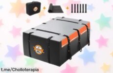 Bolsa impermeable Sailnovo 580L para el techo del coche, ideal para tus viajes y aventuras a un precio loco que no puedes dejar escapar ¡Aprovecha esta oportunidad única ya!