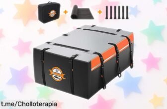 Bolsa impermeable Sailnovo 580L para el techo del coche, ideal para tus viajes y aventuras a un precio loco que no puedes dejar escapar ¡Aprovecha esta oportunidad única ya!