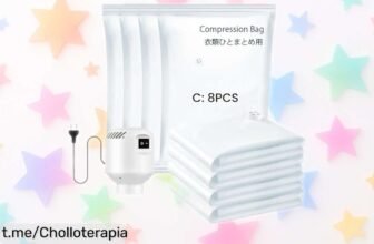 Bolsas de vacío Creacloud para ropa y edredones a precio reducido, ahorra espacio y mantén todo protegido; ¡no te pierdas este super chollo antes de que se agote!