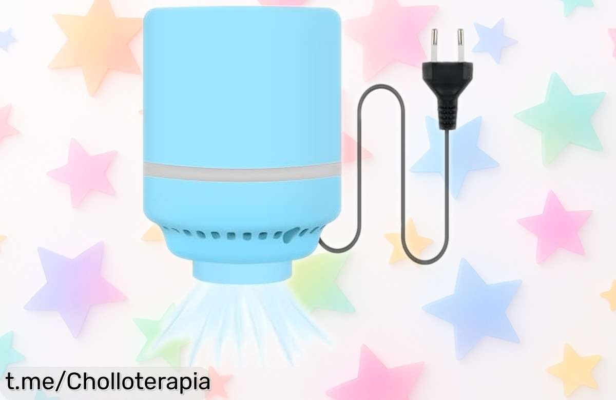 Bomba de aire eléctrica Vicihoho: vacía bolsas en 30 segundos, súper ligera y compacta a un precio que parece broma ¡Aprovecha antes de que desaparezca!