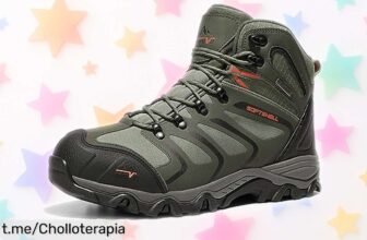 Botas de montaña NORTIV 8 con puntera reforzada y membrana impermeable a un precio increíble para que disfrutes tus aventuras al aire libre ¡No te quedes sin ellas!