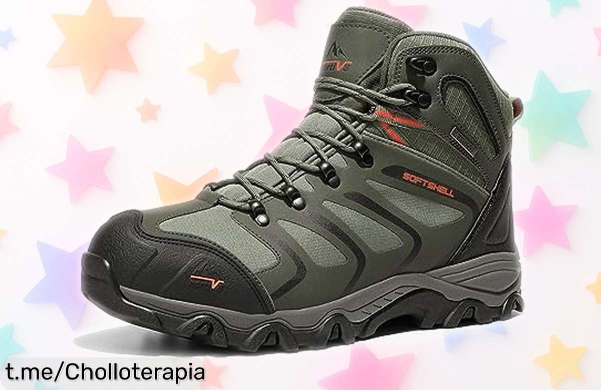 Botas de montaña NORTIV 8 con puntera reforzada y membrana impermeable a un precio increíble para que disfrutes tus aventuras al aire libre ¡No te quedes sin ellas!
