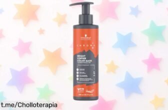Brillante mascarilla semipermanente Schwarzkopf CHROMA ID que transforma tu pelo en 10 minutos, ¡aprovecha esta oferta brutal y luce una melena espectacular ya!