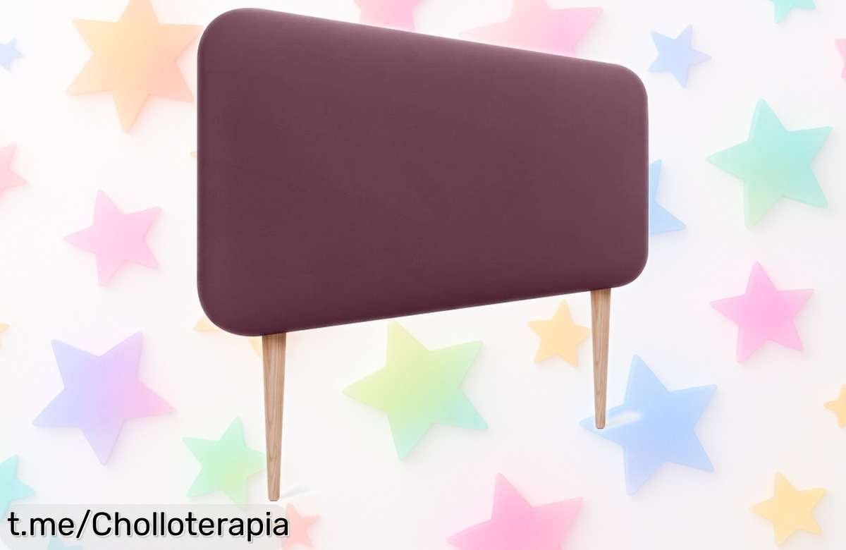 Cabecero tapizado Dhome que aísla ruidos y eleva tu dormitorio, ¡descuentazo imperdible para un cambio elegante y sencillo! Aprovecha este precio loco antes de que se acabe.