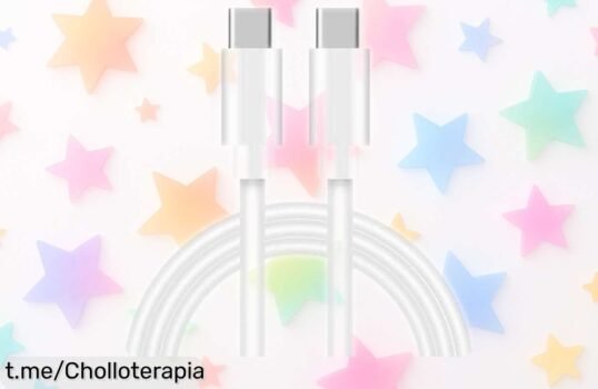 Cable USB C a USB C AFERIY de 60W, ¡rebajado y listo para cargar tu vida! No te quedes sin el tuyo y disfruta de calidad al mejor precio.