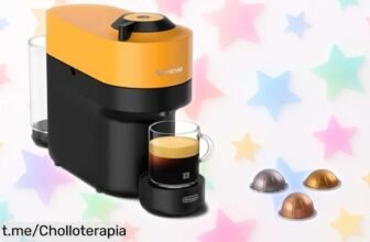 Cafetera cápsulas Nespresso Vertuo Pop de Delonghi con Wi Fi: ¡Precios rebajados y tu café favorito al instante, no dejes pasar esta oportunidad única!