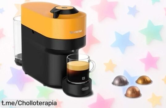 Cafetera cápsulas Nespresso Vertuo Pop de Delonghi con Wi Fi: ¡Precios rebajados y tu café favorito al instante, no dejes pasar esta oportunidad única!