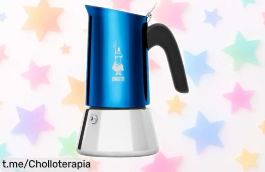 Cafetera italiana Bialetti Venus, acero inoxidable y para inducción: Aprovecha este precio de ganga antes de que se esfume ¡Tu café perfecto te espera!