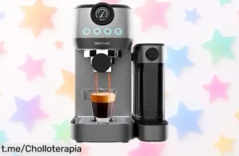 Cafetera semiautomática Cecotec Power Espresso 20 Steel Pro a precio de ganga, crea cappuccinos en un segundo y disfruta del café con crema como en la mejor cafetería. ¡No lo dejes escapar!