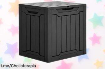 Caja de almacenaje YITAHOME impermeable, el ofertón que no te esperabas para tener espacio extra y orden sin complicaciones. ¡Aprovecha esta oportunidad única ya!