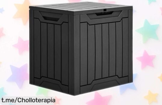 Caja de almacenaje YITAHOME impermeable, el ofertón que no te esperabas para tener espacio extra y orden sin complicaciones. ¡Aprovecha esta oportunidad única ya!