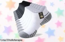 Calcetines tobilleros SockWaddles que cuidan tus pies: ¡nunca más rozaduras y con suela acolchada! Aprovecha este ofertón y siente la diferencia en cada paso.
