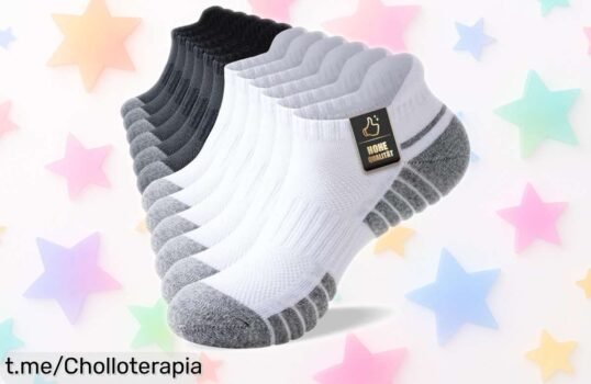 Calcetines tobilleros SockWaddles que cuidan tus pies: ¡nunca más rozaduras y con suela acolchada! Aprovecha este ofertón y siente la diferencia en cada paso.