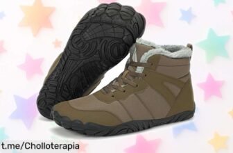Calentitos y ligeros, descubre los botines de invierno Mishansha Barefoot con suela antideslizante: ¡impermeables y a un precio loco que no podrás dejar escapar!