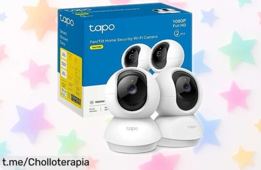 Cámara WiFi de vigilancia Tapo C200P2 con visión 360° y alerta instantánea a un precio impresionante que te hará sentir más seguro, ¡apresúrate antes de que se acabe!
