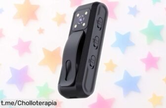 Cámara corporal Cuifati con visión nocturna y detección de movimiento, ¡precio rebajado! No te pierdas la oportunidad de grabar lo importante en cada aventura.