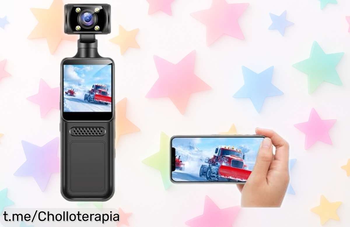 Cámara de acción Tosuny 4K con lente giratoria y wifi veloz, ¡precio rebajado brutal para grabar tus aventuras como nunca! No te la pierdas, cada momento cuenta.