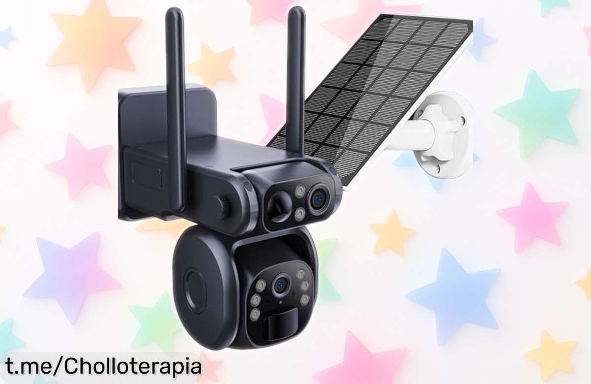 Cámara de seguridad inalámbrica LASTCOW con visión 360° a un precio loco, ¡vigila tu hogar sin complicaciones y siente la tranquilidad que te mereces ya mismo!