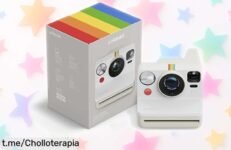 Cámara instantánea Polaroid Now Generation 3 con fotos súper nítidas y doble exposición, un ofertón que no puedes dejar pasar para capturar tus mejores momentos.