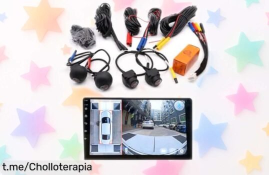 Cámara para coche YLOXFW 3D con visión 360° y nocturna, ¡rebajada a un precio de escándalo! No dejes pasar este super chollo que te dará seguridad en cada viaje.