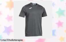 Camiseta Joma Combi M/C con secado ultra rápido a precio de risa, ideal para moverte sin parar y quemar energía: ¡no dejes pasar esta oportunidad increíble!