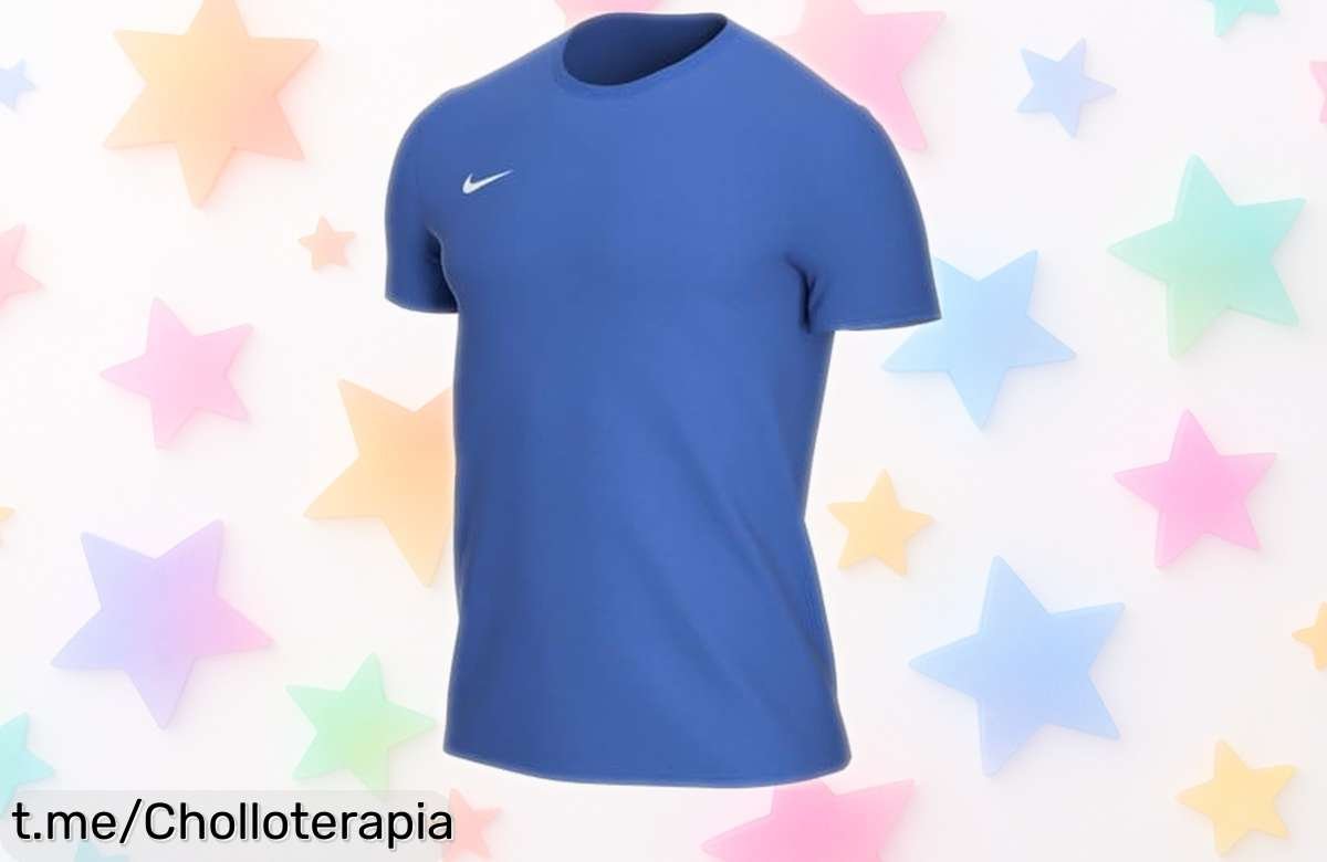 Camiseta de hombre Nike M Nk Dry Park VII, fresca y seca para cada partido. Gran precio rebajado que no querrás dejar escapar en este chollo total. ¡Luce bien mientras juegas!