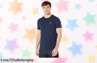 Camisetas básicas Pepe Jeans para hombre a precio de risa, renueva tu armario con estilo y siéntete genial cada día, ¡no te lo pierdas!