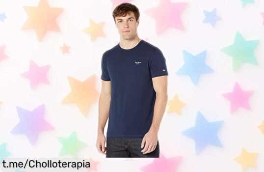Camisetas básicas Pepe Jeans para hombre a precio de risa, renueva tu armario con estilo y siéntete genial cada día, ¡no te lo pierdas!