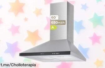 Campana extractora EVVO CE21: el aliado perfecto que elimina humo y olores en un plis, con diseño espectacular y precio de escándalo ¡No te quedes sin la tuya!