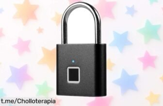 Candado con huella digital de seguridad extrema para el gym, ¡aprovecha este precio escandaloso y despídete de llaves y códigos ya! No te lo pierdas.