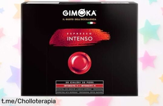 Cápsulas de café espresso intenso Gimoka: Sabor potente y aroma brutal a un precio rebajado que no puedes dejar pasar, ¡hazlo tuyo antes de que se acaben!