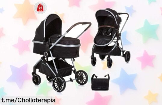 Carrito de bebé convertible Chipolino AURA, el ofertón que necesitas para paseos sin complicaciones y con una durabilidad increíble. ¡No dejes pasar esta oportunidad única!