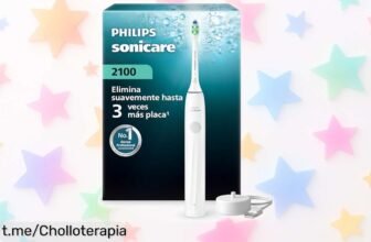 Cepillo eléctrico Philips Sonicare Serie 2100 a precio tirado: limpia hasta 3 veces mejor y mima tu sonrisa, ¡no dejes pasar esta oportunidad única!