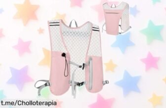 Chaleco de hidratación Alaoo ligero y con malla fresca: ¡un ofertón ideal para tus carreras que no querrás perderte! Aprovecha esta oportunidad única antes de que se acabe.