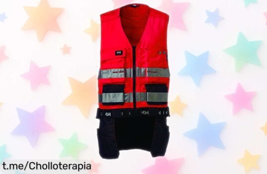 Chaleco de seguridad Helly Hansen para que brillen tus días: aprovecha esta ganga y sal a la calle sintiéndote protegido y visible. ¡No lo dejes escapar, te está esperando!