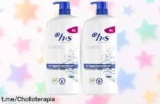 Champú anticaspa H&S Classic en pack doble con dispensador: oferta increíble para olvidarte de picores y caspa, ¡no te lo puedes perder!