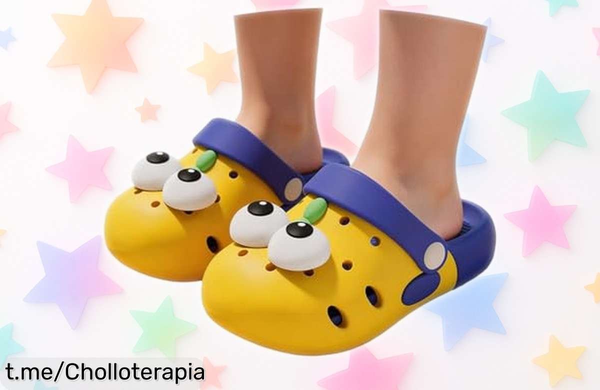 Chanclas infantiles ligeras y antideslizantes, que los peques disfrutarán al máximo ¡ahora a un precio rebajadísimo! No dejes pasar esta oportunidad divertida para ellos.