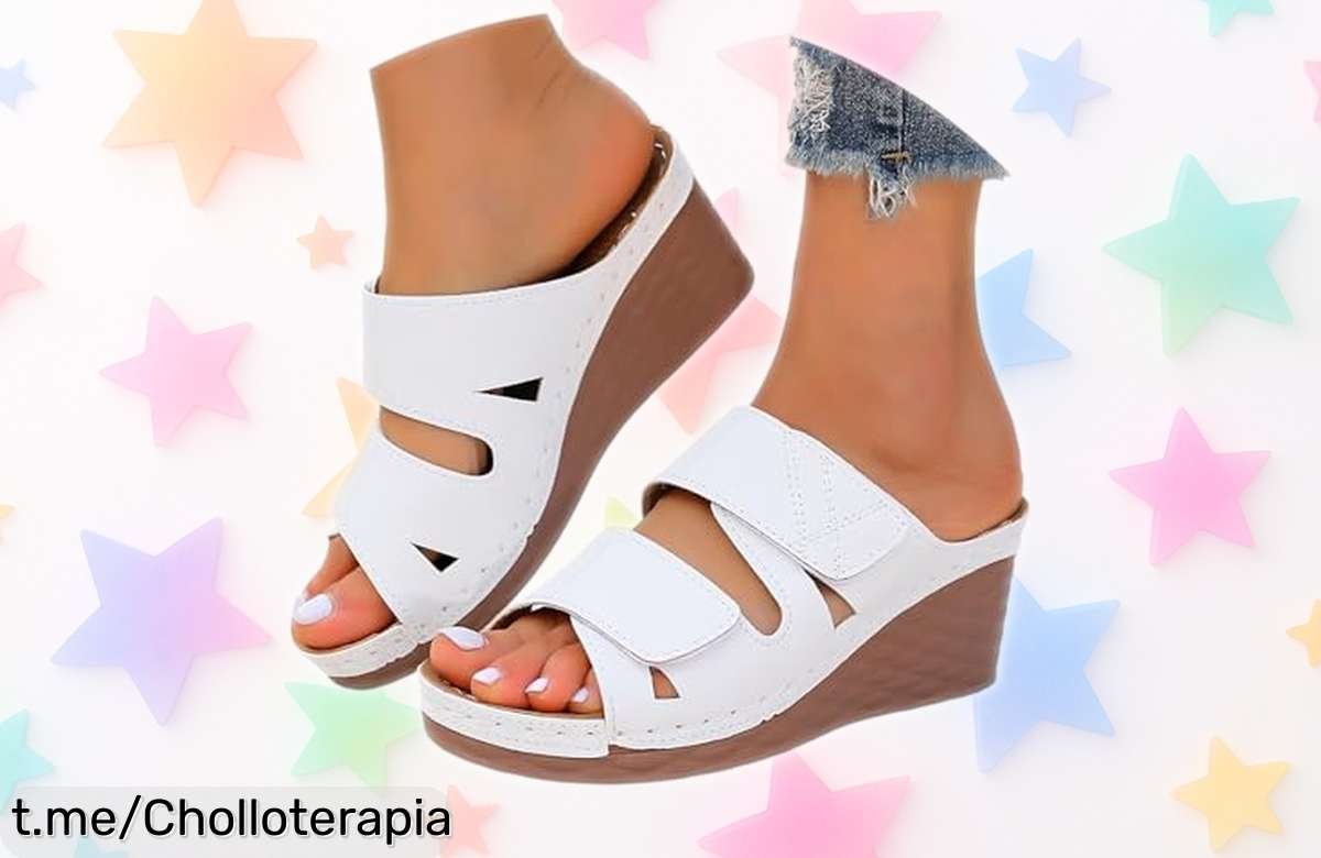 Chanclas y sandalias ortopédicas para mujer que cuidan tus pies en cada paso, ¡aplica el cupón y disfruta de un precio loco que te hará querer lucirlas todo verano!