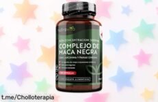 Chute de energía con Maca Negra Andina Nutravita: pack de 180 cápsulas a precio loco, ideal para mejorar tu memoria y rendimiento. ¡No te pierdas este ofertón!
