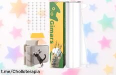 Cinta protectora para sofá Gimars que frena arañazos de gatos y perros, ¡aprovéchala ya a un precio de ganga antes de que se agote! Deja tus muebles impecables y sin preocupaciones.