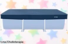 Cobertor solar para piscina rectangular Intex 55252, el ofertón que mantendrá tu agua limpia y libre de hojas ¡Aprovecha esta oportunidad antes de que sea tarde!