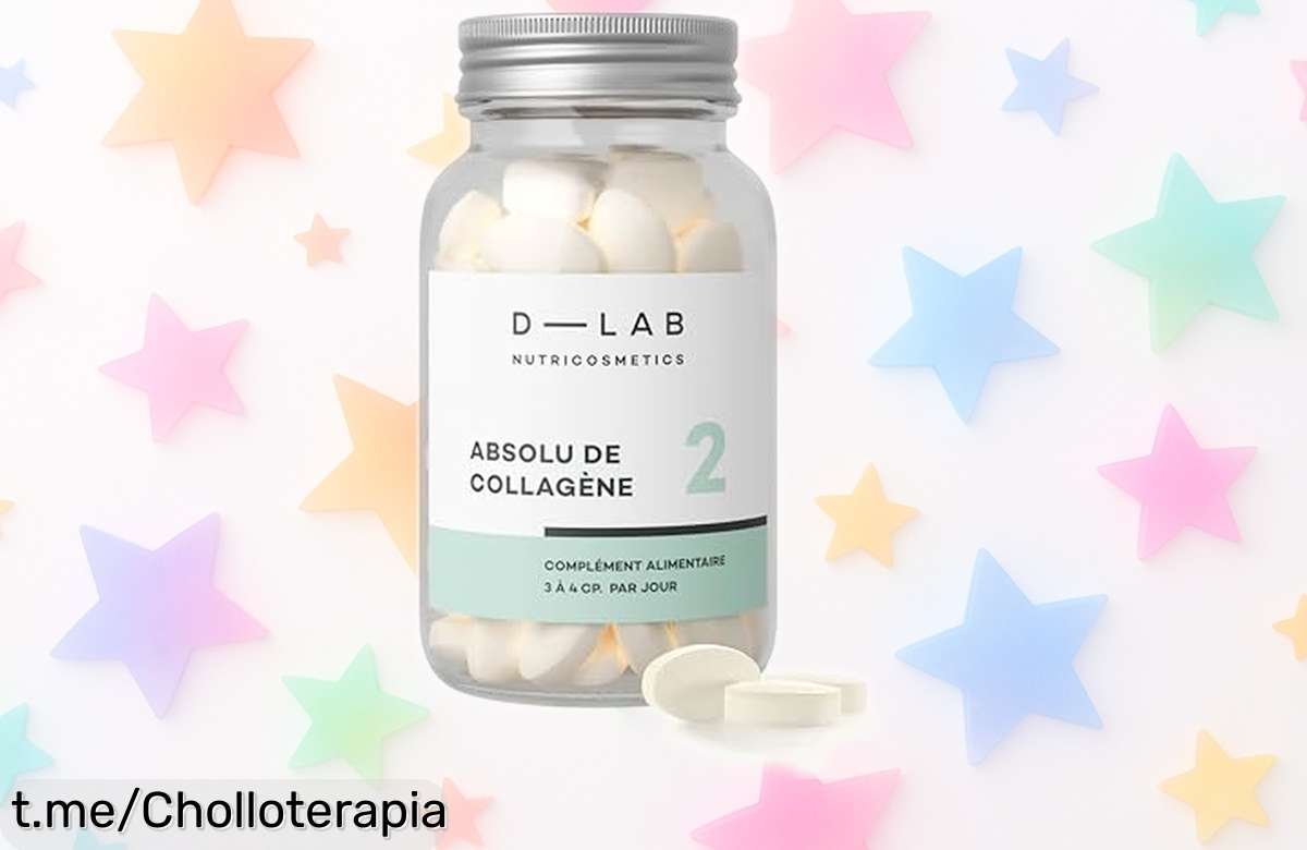 Colágeno marino con elastina de DLAB para una piel más firme y radiante en solo 1 mes. ¡Aprovecha este precio loco y siente la diferencia ya!